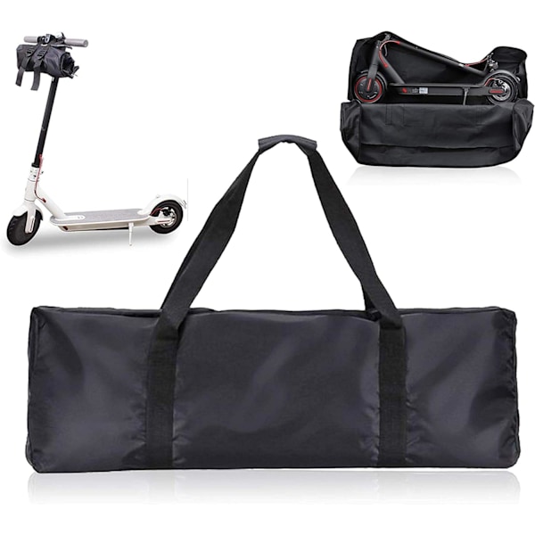 Bærbar vanntett veske Oxford-stoff sammenleggbar oppbevaringspose bærbar veske kompatibel med 1S/M365/Pro elektrisk sparkesykkel 110*45*20cm reise bærbar veske