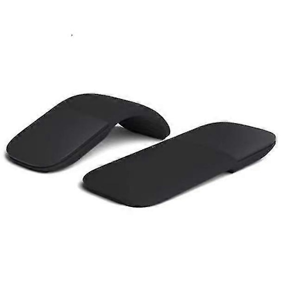 Microsoft - Arc Mouse - Bluetooth-mus för PC, bärbara datorer Kompatibel med Windows, Mac, Chrome OS (tunn, lätt, bärbar, taktil) - Svart