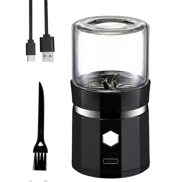 Mini Elektrisk Kværn Bærbar Vaniljekværn USB Genopladelig Mølle