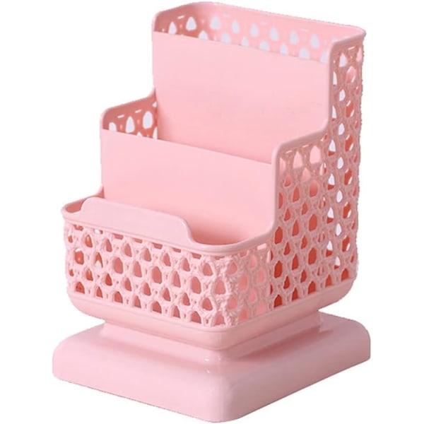 Penholder Kontor Organizer Skrivebord Pen Opbevaringsboks Blyant Børste Pot Penholder Makeup Børste Beholder Skrivebordsorganisator