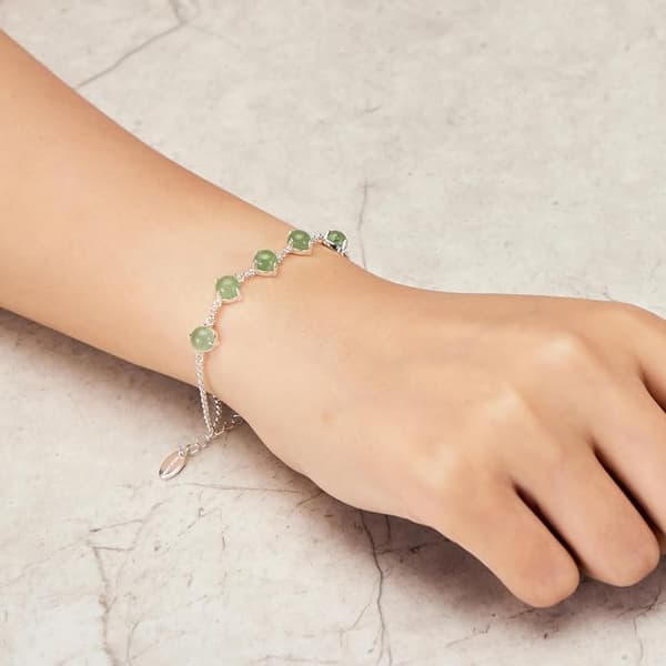 Grön Aventurin Armband