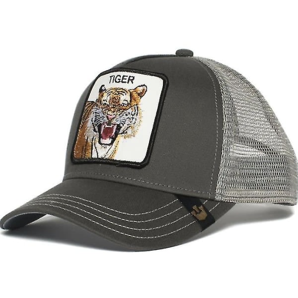 Panther Mesh Kasket Djur Farm Trucker Baseball Kasket Pappa Hatt Snapback Wolf Tiger Outdoor Beast Paradise Toucan