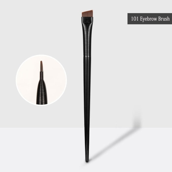 Øyenbryn og Eyeliner Brush Makeup Tools 2-Pack 2pcs A101