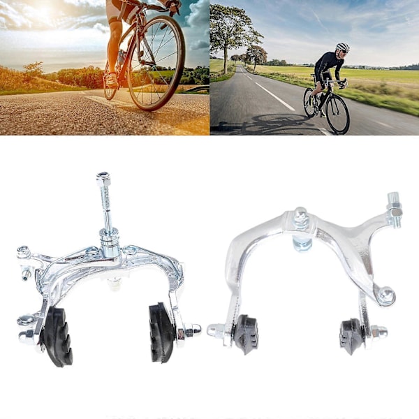 Cykler Bremse Aluminium Legering Cykler C Form Bremsekalibre Cykel Forreste Bageste Fælge Bremseklemmer Cykeldele front brake