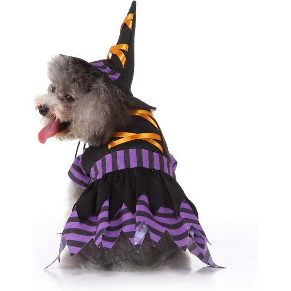 Söpö koira Halloween-asu, halloween lemmikkipuku koiranukke cosplay, uutuusvaatteet koiralle, koiraasut pukujuhliin