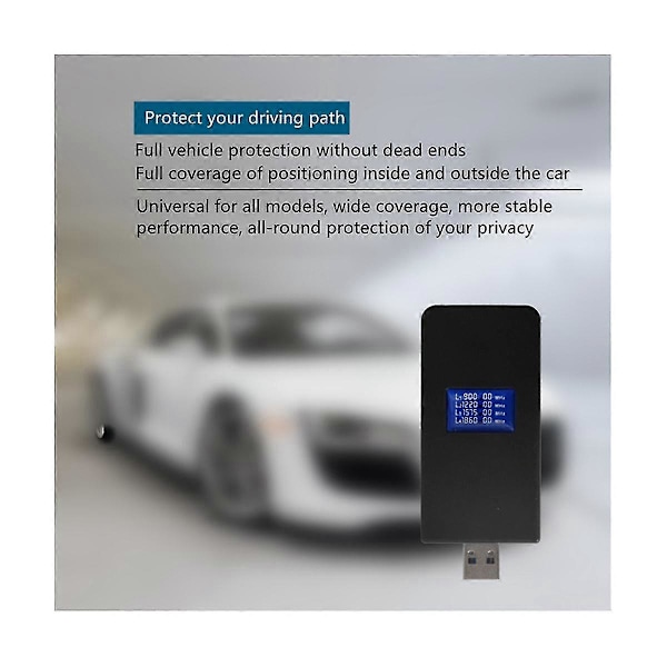 G9 Pro 4 Bånds Bærbar Detektor Anti- 2G+3G +GPS+GSM+Wifi Frekvensenhed (B)