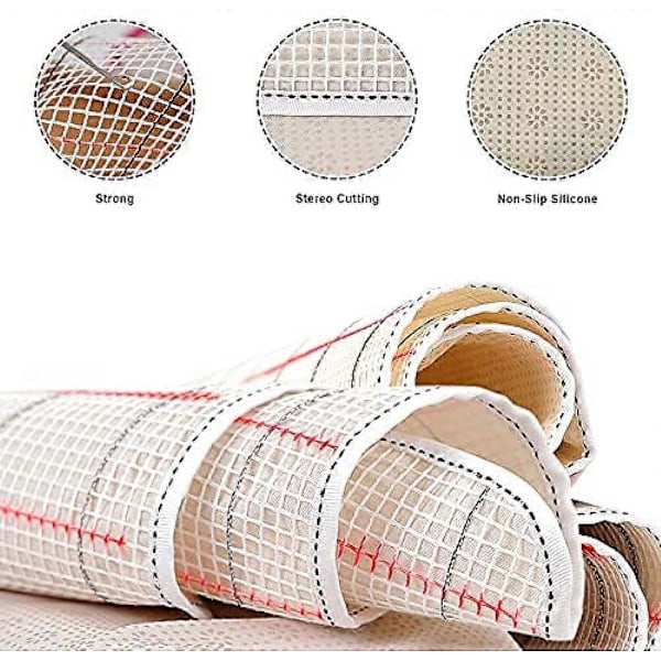 Solros Latch Hook Kit DIY Mattframställningskit Sömnadsvävsatser Virkningskit Mattbroderikit Handgjorda Heminredningsmattor, 52X38cm