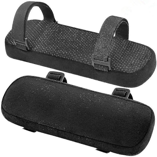1 Par Stolsarmstödskuddar Armbågskudde Tryckavlastning Kontorsstol Gamingstol Armstöd Med Memory Foam Armstödskuddar-YUHAO