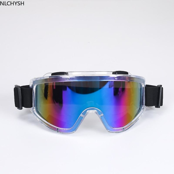 Lbq Ski Snowboard Goggles Mountain Ski Eyewear Snøscooter Vintersport Goggle Snøbriller Transparent frame co