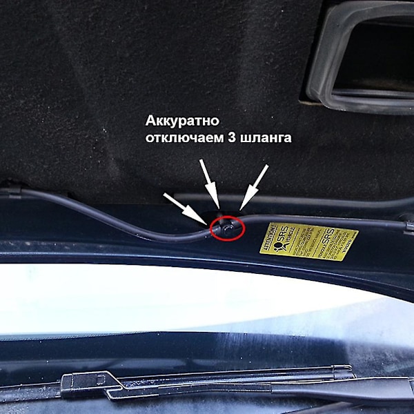 X2 T-kappaleen tuulilasin pesunesteen tarkastusventtiilin liitin 2/3-suuntainen tarkastusventtiili Volvo V70 S60 Xc60 Xc70 C30 V50 S40 Xc90 S80 S70 C70