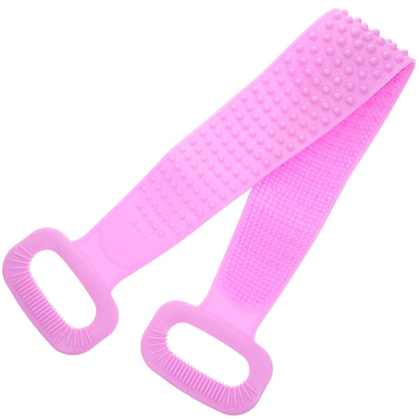 Loofah-svamp, ryggskrapa, kroppsborste, badsvamp, borste, silikonkroppsskrubber
