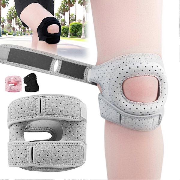 Patellasensband Svettåligt Löparknä Stabilisator för Män Kvinnor