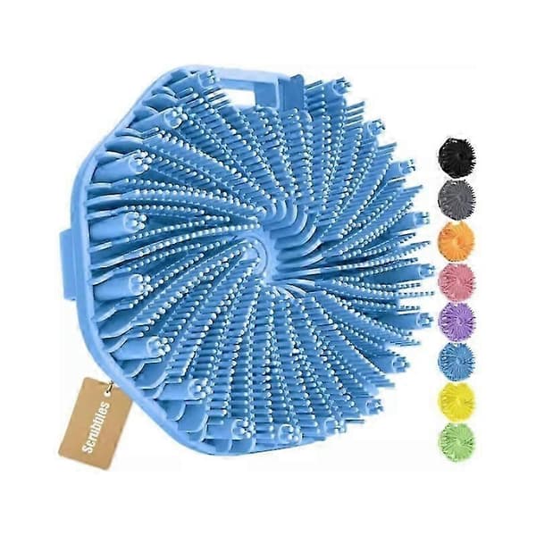 Scrubbies - Scrubbies The Sud Bud, Silikon Kroppsskrubber, Eksfolierende Kroppsskrubb Yellow