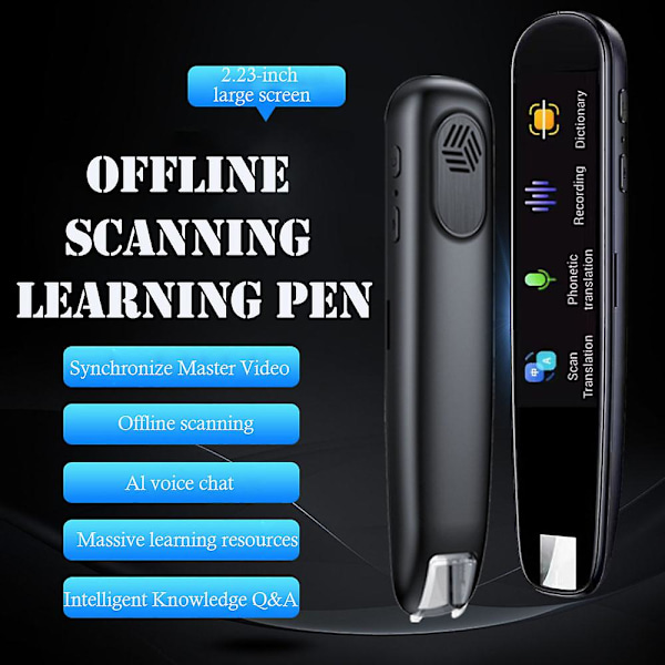Smart Stemme Scan Oversætter Pen Multifunktionel Oversættelsesordbog Pen 116 Sprog Oversætter til Forretningsrejser i Udlandet