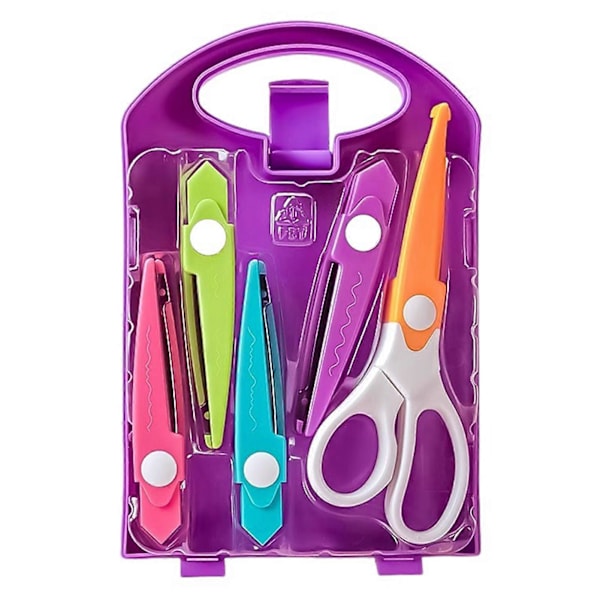Innovativt Punch Craft Set Liten Storlek Hålslag Form Scrapbooking Material för Roliga Projekt