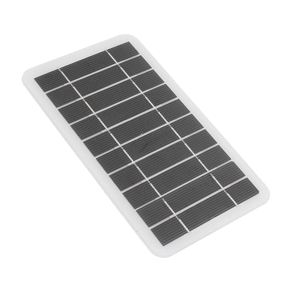 5V 2W USB Solpanel Oplader Bærbar Udendørs Solpanel Powerbank til Camping Vandreture