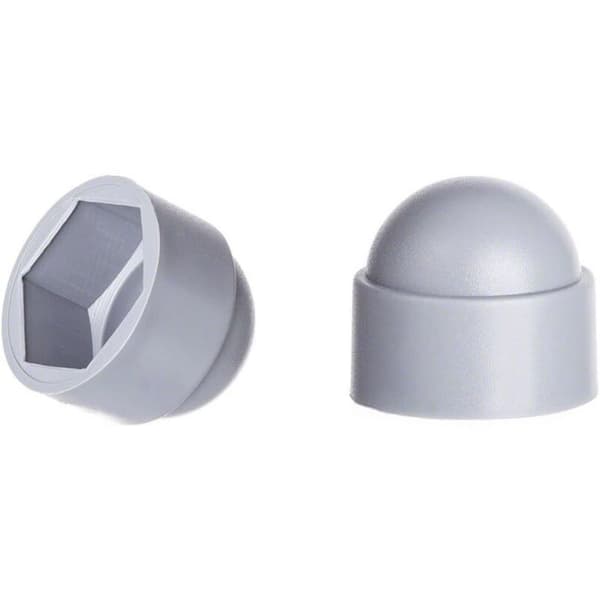 M10 mutterinsuojat 17 mm avaimelle Harmaa 50 kpl.