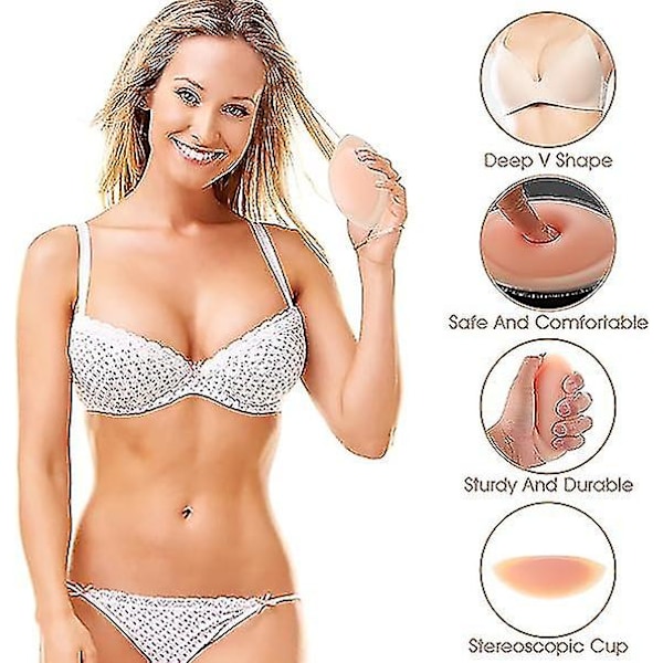 Skulderputer Silikon Myk Sklisikker Selvklebende Usynlig Skulder Push-up Pads Klebende Skulderforsterker