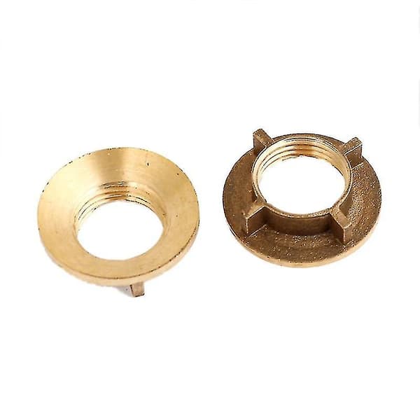5 stk. Gullfarget Messing 1/2\"pt Gjenget Vannkran Muttere-YUHAO