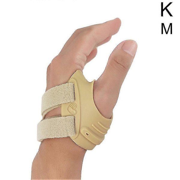 Tummskena Ledstöd Tumsplint Stöd för Artros Smärtlindring Skin Color Left Hand M