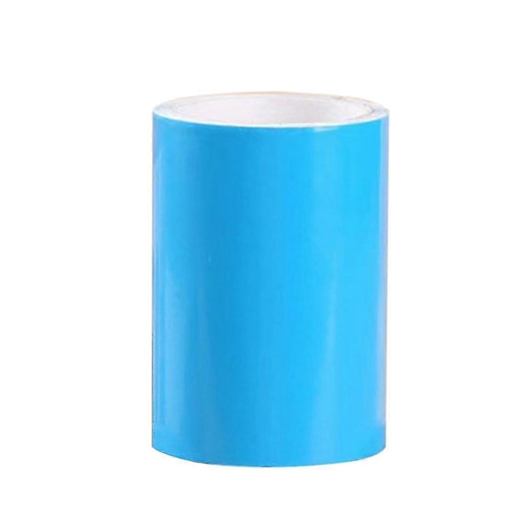 1 rulle reparationslap selvklæbende stærk vedhæftning vandtæt klar oppustelig swimmingpool paraply Blue 7cm