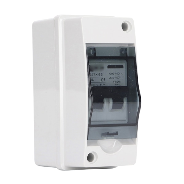 IP65 Vandtæt 2P DC Mini Afbryder med Afbryderkontakt til Solcelle PV System AC90‑400V DC12‑400V 10A