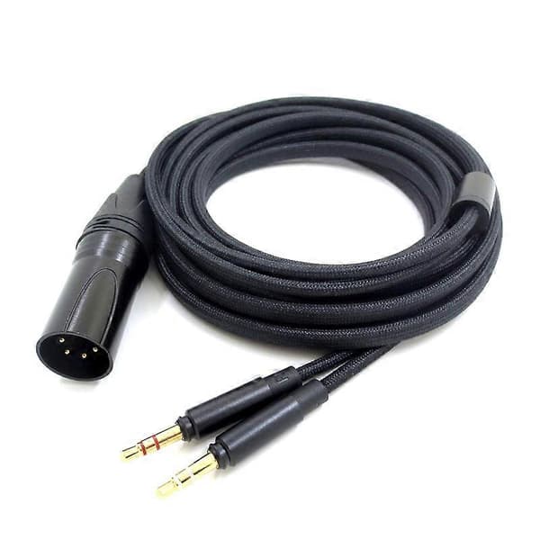 För Beyer T1 (2:a/3:e generationen) T5 / Amiro balanserad hörlurskabel 4 Core XLR Head