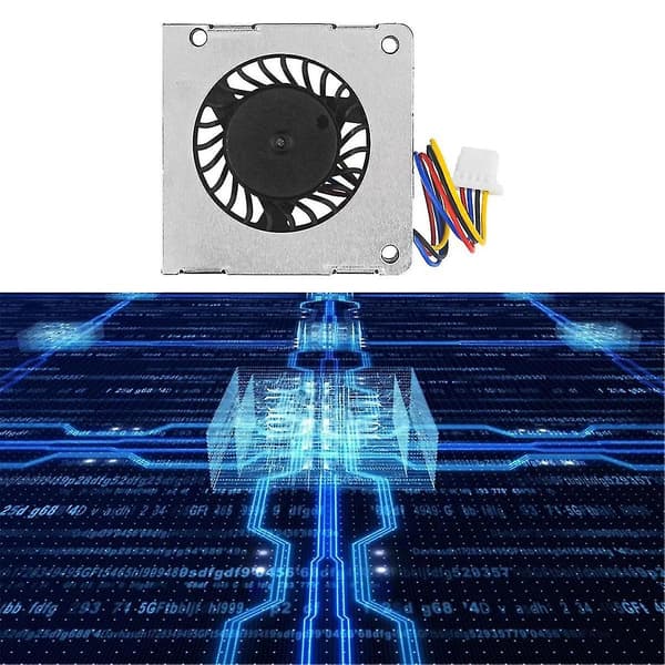 Køleventilator til Raspberry Pi 5, 4-pin Jst terminalstik, multifunktionel 5. generations special 3007 blæser køleplade ventilator