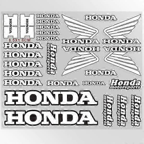 Dekaler för Honda Motorcykel Tank Logo Kit