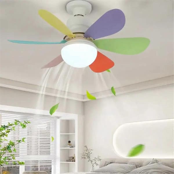 Loftvifter med lys E27/26 Sokkel Skrue I Loftvifte Orange, A
