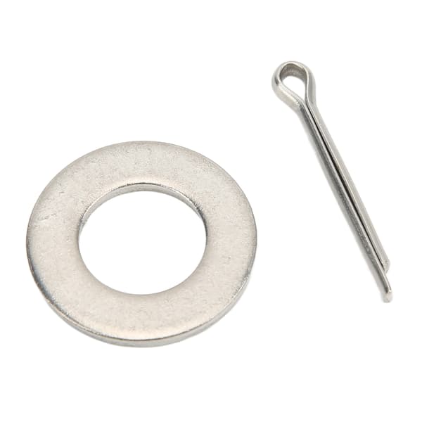 Propeller Installationshårdvara Kit Tryckbricka Bussning Bricka Mutter Saxpinne för 2-takts 20‑30HP Utombordsmotor