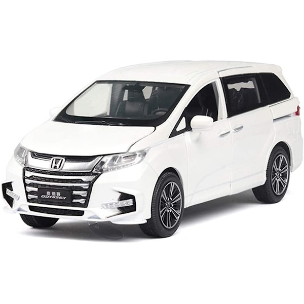 DXZJ 1/32 Honda Odyssey -metallivalumalliauto, simulaatioääni, valo, vedettävä MPV-leluajoneuvo (Väri: 1)