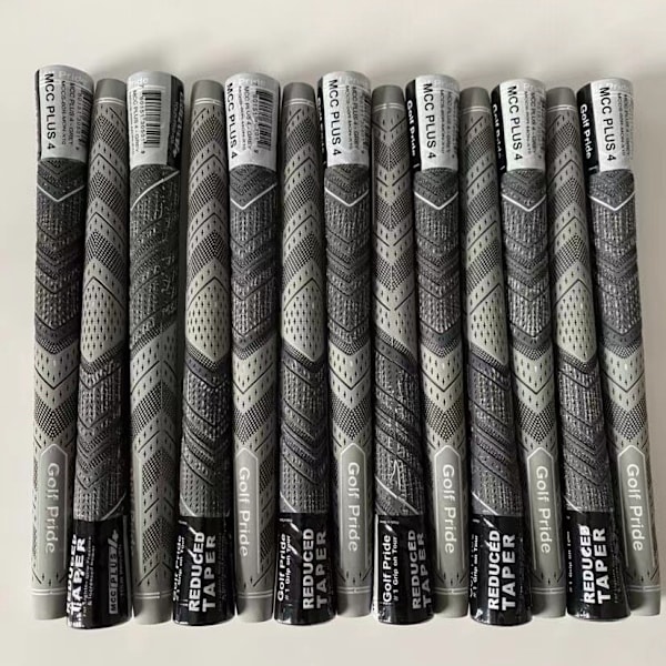 13 stk. Golf Grips Standard Størrelse Medium Grå