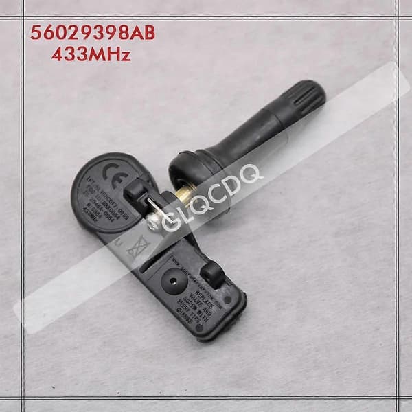 Bilsensorer TIL 2011 2012 2013 2014 DODGE JOURNEY TPMS 433MHz DÆKTRYKSENSOR TPMS DODGE DÆK LUFTTRYKSENSOR 56029398AB (4PCS) 56029398AB