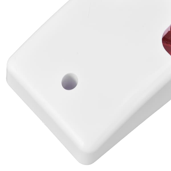 Mini Strobe Sirene Kablet Alarm Strobe Blinkende Lys Horn Flash Lyd Sirene til Hjemmesikkerhed Alarm System DC12V