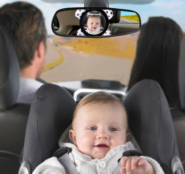 Bil bakspeil sikkerhetssete reverserende baby observasjonsspeil A