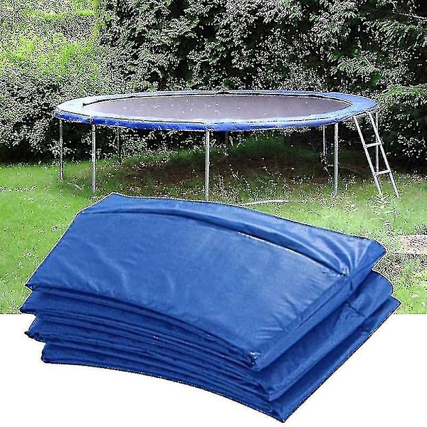 Trampolinskyddsmatta Trampolinsäkerhetsdyna Rund Fjäderskydd Vattentålig-dwdz