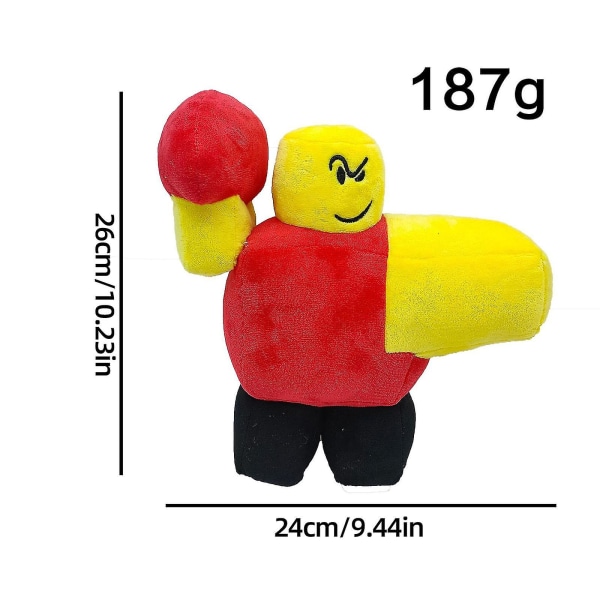 Baller Roblox plysch - 10,2" Baller plyschleksak för fans Present - samlarobjekt Rolig fylld figurdocka för barn och vuxna