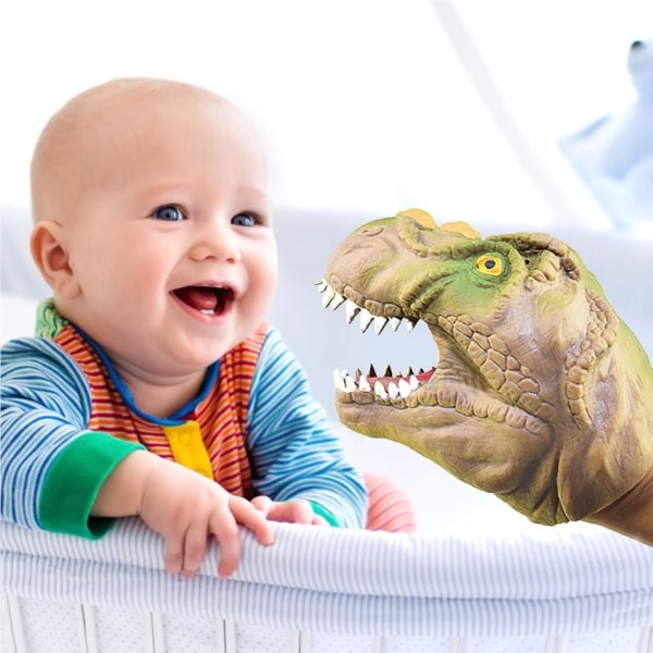 Dinosaur Puppet Vinyyli Dinosaur Hand Puppet Realistinen dinosaurus No.4