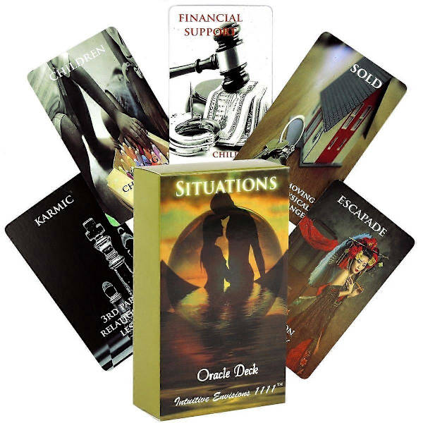 Situations Oracle Deck: 60 Kort Engelsk Bordspillkort