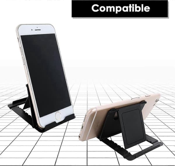 6-pak Foldbar Mobiltelefonholder, Multi-Vinkel Mobiltelefonholder