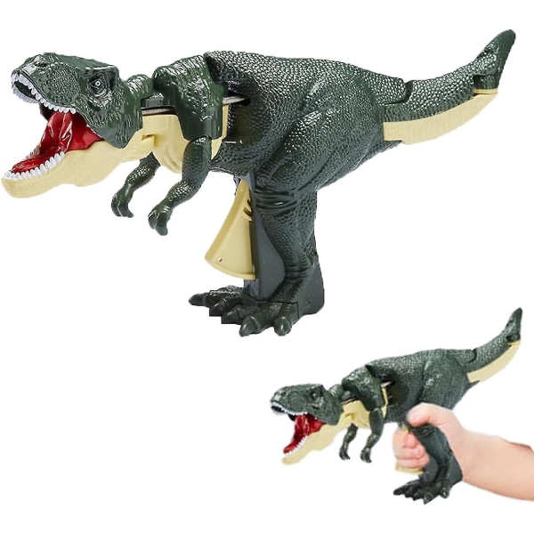 2023 Hauskat Dinosaur Lelut - Laukaise T-rex, dinosaurus Snapper Hauska Robotti Käsipinseri dinopeli Uutuus Gag Lelu Lahja syntymäpäiväksi, Halloweeniksi, jouluksi With Sound Effect