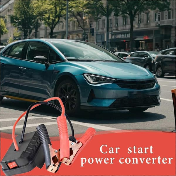 Bil Jump Starter - Multifunktionel, Lithium, Booster, USB, Strømkonverter A