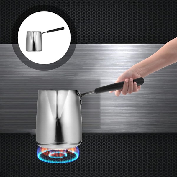 Lahua kop chokolade smeltegryde køkken suppegryde espresso karaffel stål pande mælkeskum pot mini espresso pot kaffeforsyninger plastik instant pot hjem