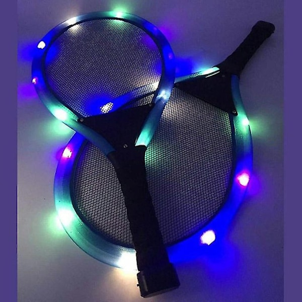 Familieunderholdning Udendørs Natlys Træning Led Badmintonketsæt Sport kompatibel