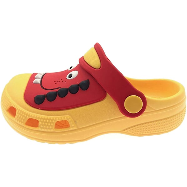 Børnehave Clogs Søde Sandaler Slides Småbørn Strand Pool Badesko med Skridsikker Sål (faktisk skos længde 15 cm)