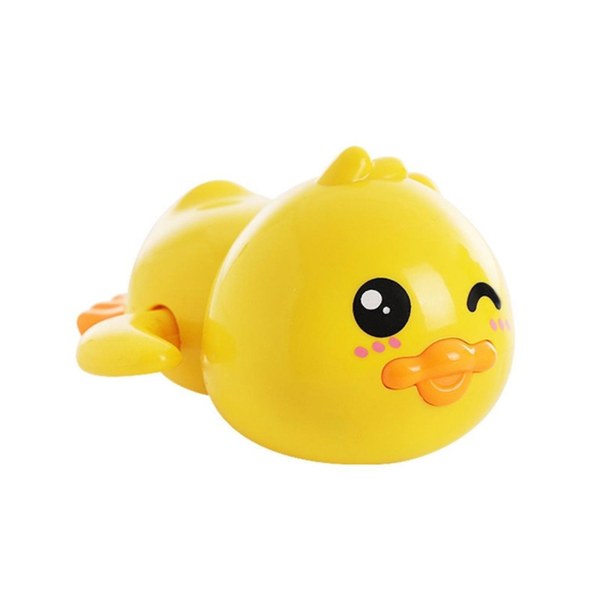 2st Babys plaskande leksak Födelsedagspresent Njut av badet Kreativt sött för småbarn 1-3 5färgs poolspel Set Little Duck with one eye