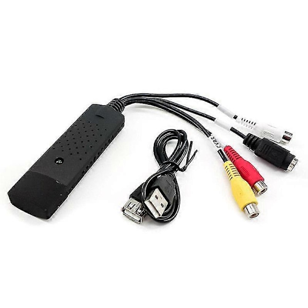 Vhs Till Digital Fil Konverterare Express Usb 2.0 Till Video Grabber Audio Av Tv-kort
