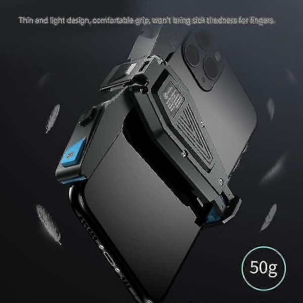 F4 Falcon Mobilspillkontroll for Pubg Kondensatorhåndtak Joystick for Android Telefon Spillkontroll