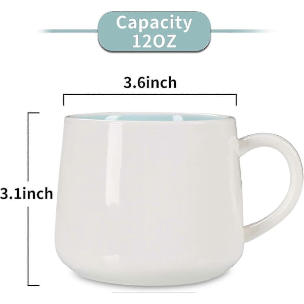 3D Kaffemugg Babygroda Inuti Kopp, Bästa Kakao Koppar Par Muggar (vit Groda)